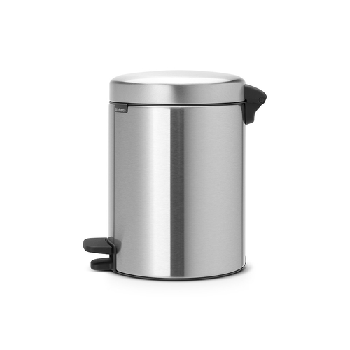 BRABANTIA atkritumu tvertne ar pedāli NewIcon, 5 l, Matt Steel 112645 atkritumu tvertne