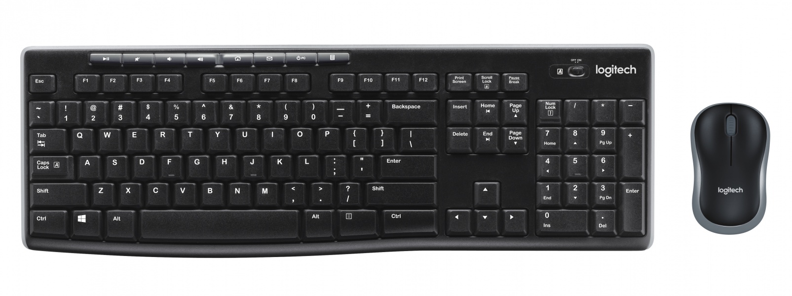 Logitech Wireless Desktop combo MK270 US INT'L klaviatūra