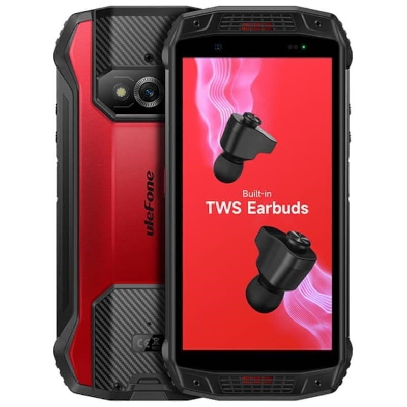 Ulefone Armor 15 LTE 6GB/128GB Red Mobilais Telefons