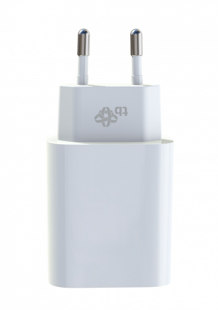 Universal charger 2x3A USB C + USB A white iekārtas lādētājs