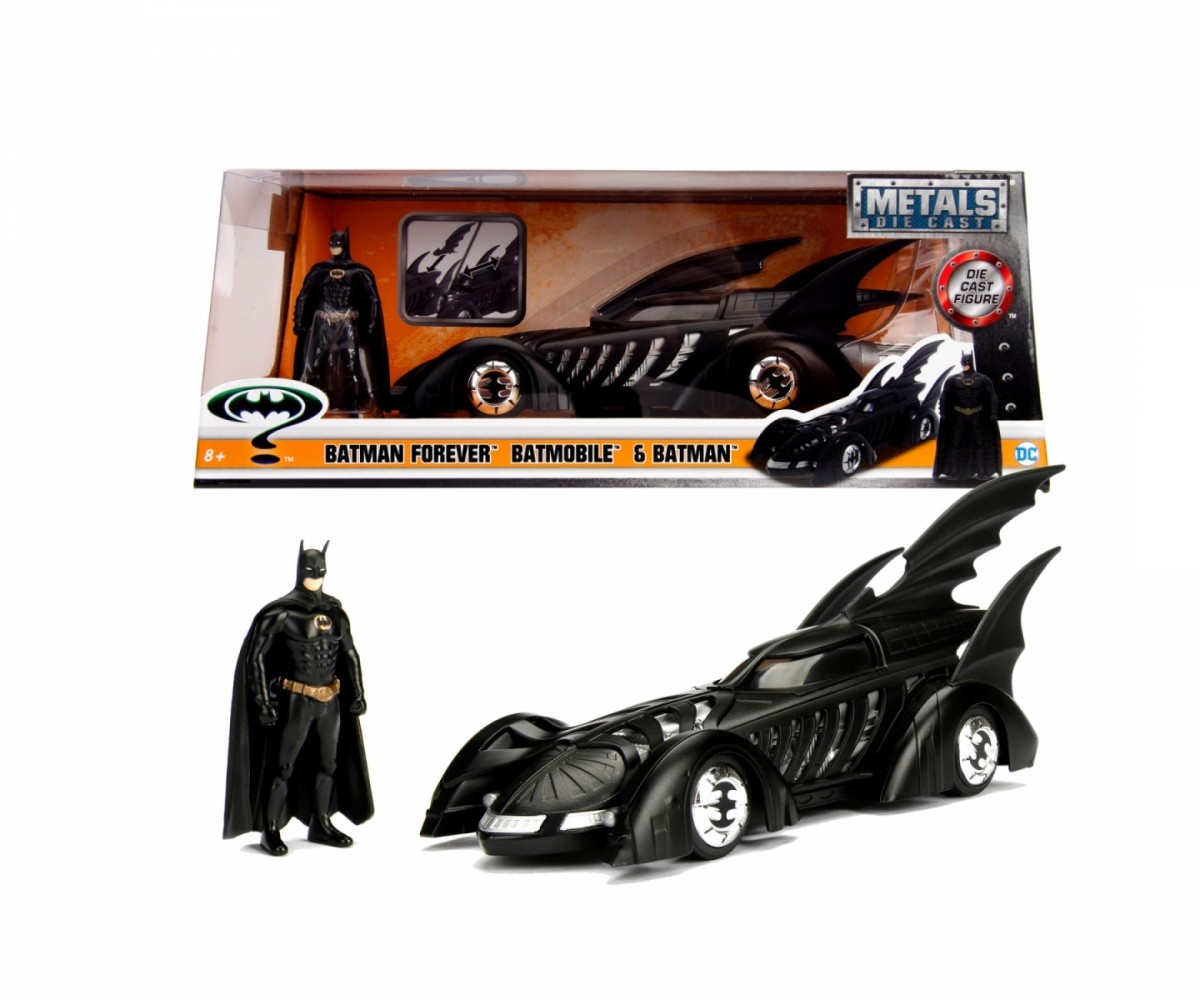 Pojazd z figurka Batman 1995 Batmobil 1/24 253215003 (4006333065019) Rotaļu auto un modeļi