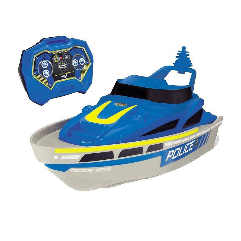 Police boat RC 34 cm Online Rotaļu auto un modeļi