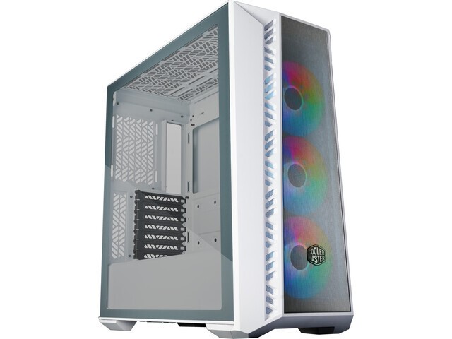 PC Case MasterBox 520 Mesh white with window Datora korpuss