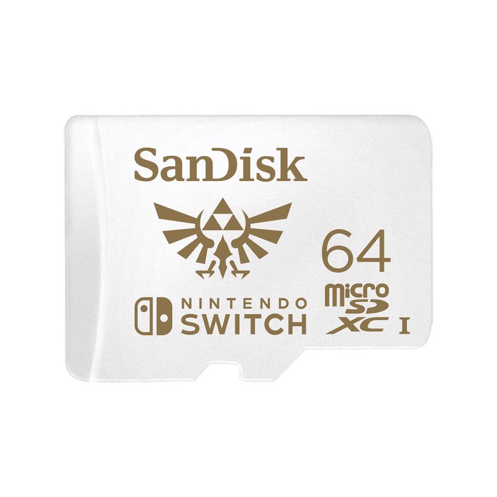 SanDisk MicroSDXC 100MB     64GB Nintendo V2   SDSQXAT-064G-GNCZN atmiņas karte