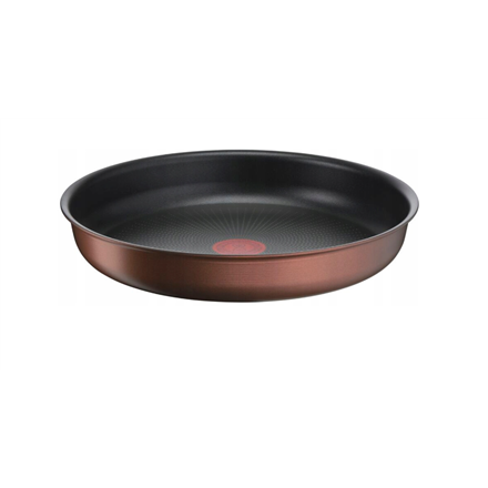 TEFAL Frying Pan L7600453 Ingenio Eco Respect Frying, Diameter 24 cm, Suitable for induction hob, Removable handle, Copper Pannas un katli