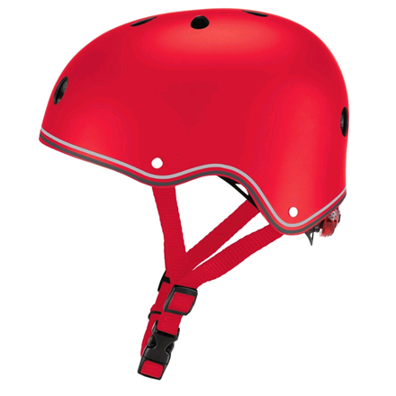 Globber | Red | Helmet | Primo Lights 5010111-0186 (4897070184404) Skrejriteņi