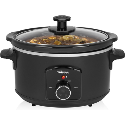 Tristar Slowcooker VS-3915 180 W, 3.5 L, Number of programs 3, Black Multivārāmais katls