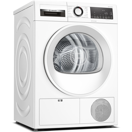 Bosch Dryer machine with heat pump WQG232ALSN Energy efficiency class A++, Front loading, 8 kg, Condensation, LED, Depth 61.3 cm, White Veļas žāvētājs