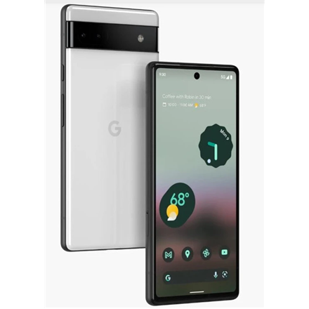 Google Pixel 6a 5G 6GB/128GB, Android, white Mobilais Telefons