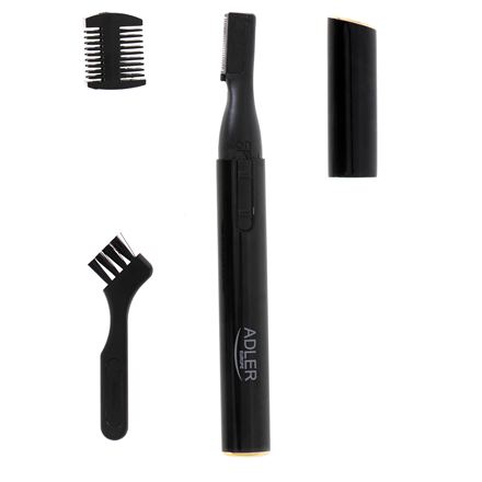 Adler Eyebrow Trimmer AD 2934b	 Black, Cordless matu, bārdas Trimmeris