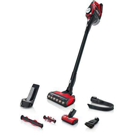 Bosch Serie 8 BBS8214PET stick vacuum/electric broom Bagless Red Putekļu sūcējs