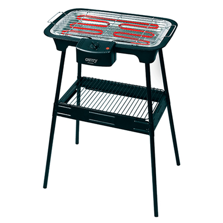 Camry Electric Grill with Removable Heater CR 6612 Barbecue Grill, 2000 W, Black Galda Grils