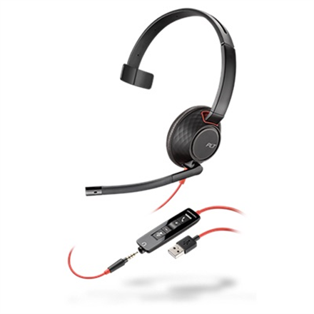 Plantronics Blackwire C5210 USB-A One-Ear austiņas