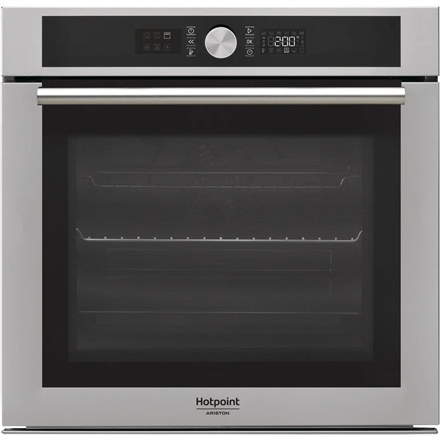 Hotpoint | FI4 854 P IX HA | Oven | 71 L | Electric | Pyrolysis | Knobs and electronic | Yes | Height 59.5 cm | Width 59.5 cm | Stainless st Cepeškrāsns