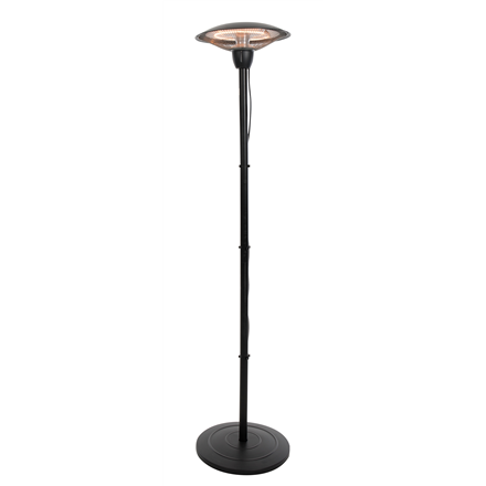 SUNRED Heater BAR-1500S, Barcelona Bright Standing  Infrared, 1500 W, Black, IP44