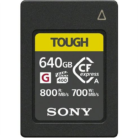 Sony 640GB CEA-G series CF-express Type A Memory Card atmiņas karte