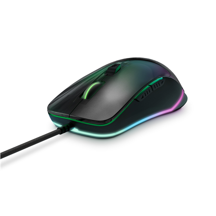 Energy Sistem Gaming Mouse ESG M3 Neon (Mirror Effect, USB braided cable, RGB LED light, 7200 DPI) Energy Sistem | Wired | ESG M3 Neon | Opt Datora pele