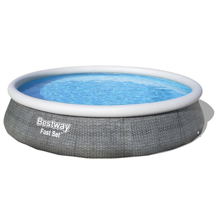 BestWay Pool Fast Set Round, 396x84 cm Baseins