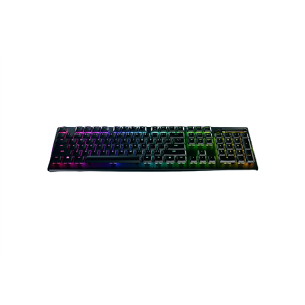 Razer Gaming Keyboard Deathstalker V2 Pro RGB LED light, US, Wireless, Black, Optical Switches (Linear), Numeric keypad klaviatūra