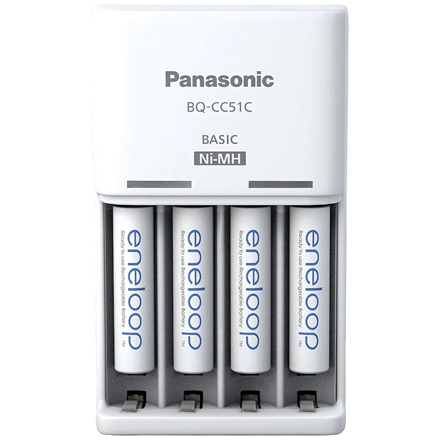 Panasonic Battery Charger ENELOOP K-KJ51MCD04E AA/AAA, 10 hours iekārtas lādētājs