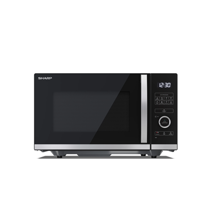 Sharp Microwave Oven YC-QS254AE-B Free standing, 25 L, 900 W, Black Mikroviļņu krāsns