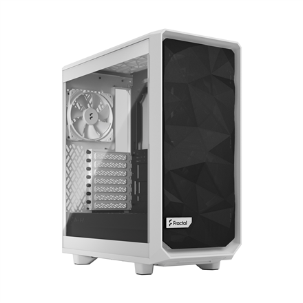 Fractal Design Meshify 2 Compact Lite  White TG Clear, Mid-Tower, Power supply included No Datora korpuss