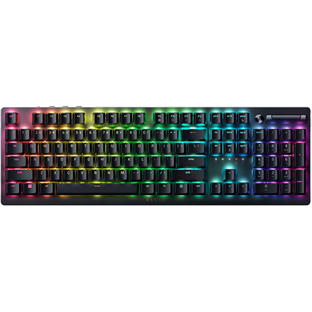 Razer Gaming Keyboard  Deathstalker V2 RGB LED light, US, Wired, Black, Optical Switches (Linear), Numeric keypad klaviatūra