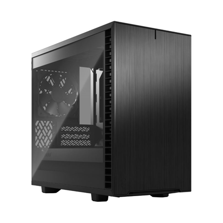 Fractal Design Define 7 Nano Black TG Light Tint, Mini ITX,  Mini-DTX, Power supply included No Datora korpuss