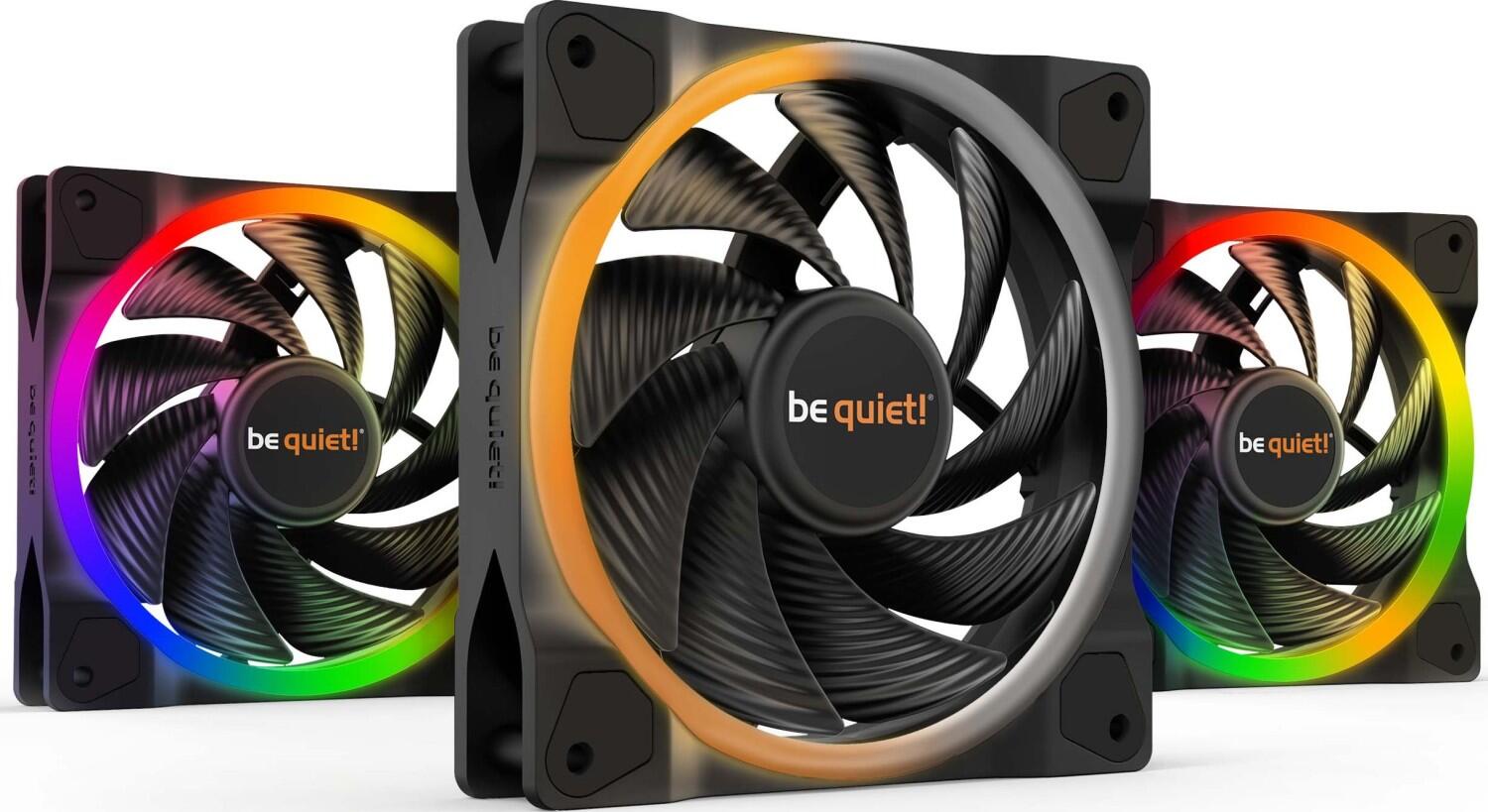 be quiet! Light Wings PWM High Speed 120mm, Triple-Set ventilators