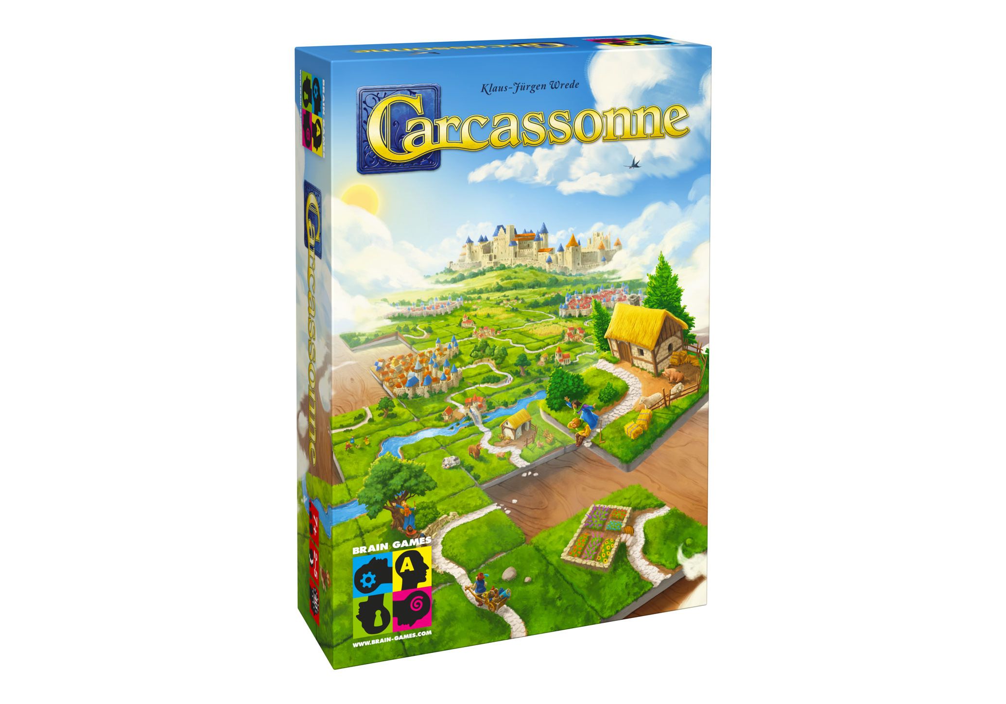 Brain Games Carcassonne Baltic galda spēle