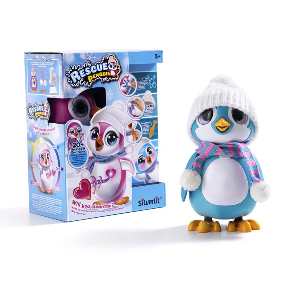 Silverlit - Rescue Penguin - Blue (88652) bērnu rotaļlieta