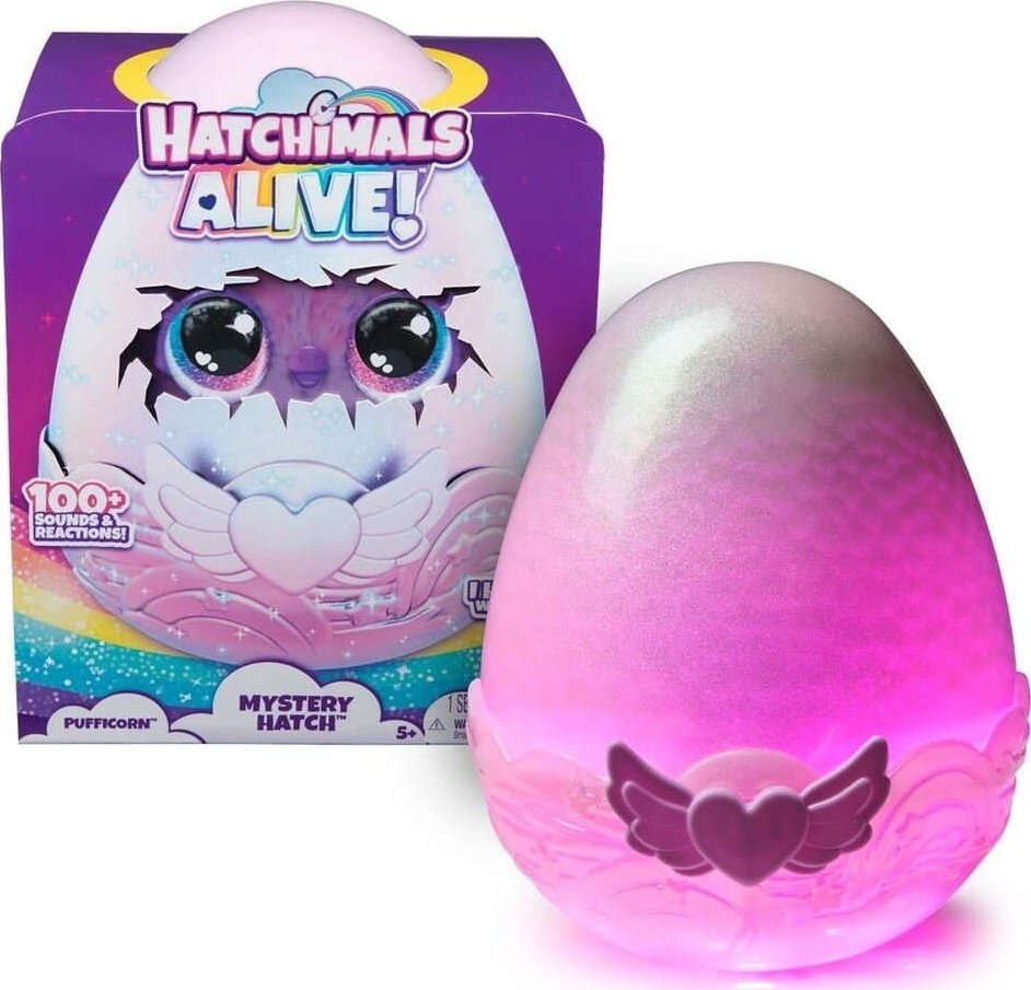 Spin Master SPIN Hatchimals egg AliveSH Pufficorn 6069132 /1 bērnu rotaļlieta