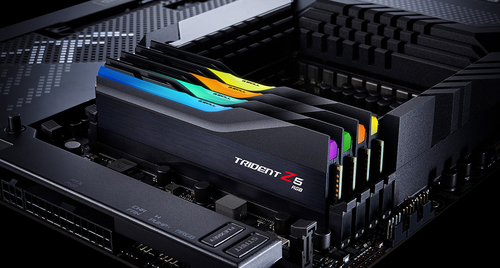Pamiec G.Skill Trident Z5 RGB, DDR5, 32 GB, 5600MHz, CL30 (F5-5600J3036D16GX2-TZ5RK) operatīvā atmiņa