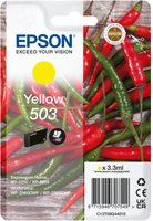Epson 503 'Chilischoten' Tinte Single Pack Gelb mit RF/AM Tag kārtridžs