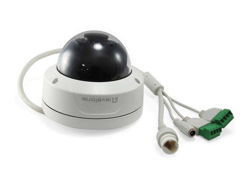 LevelOne IPCam FCS-3402        Dome Out 2MP H.265 IR  7W PoE novērošanas kamera