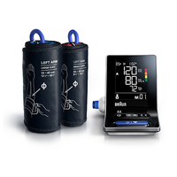 Braun ExactFit 3 Upper arm Automatic 2 user(s), Blood pressure monitor masāžas ierīce