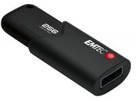 EMTEC USB-Stick 256GB B120  USB 3.2 Click Secure USB Flash atmiņa