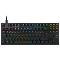 Corsair K60 PRO TKL optisch-mechanische Gaming-Tastatur, RGB-Beleuchtung, Corsair OPX - schwarz operatīvā atmiņa