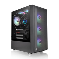 Thermaltake S200 TG Black Datora korpuss