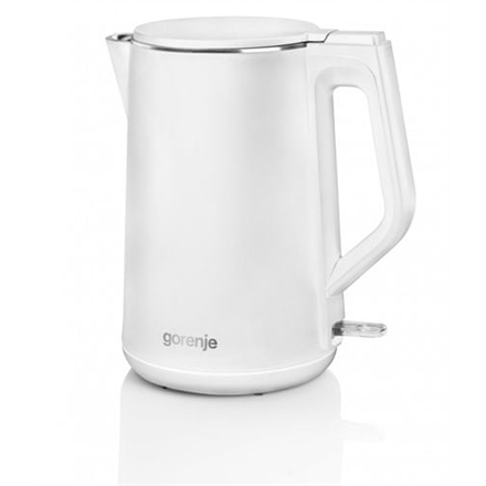 Kettle white 1,5l 2200W K15DWW Elektriskā Tējkanna