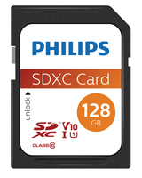 Philips SDXC Card          128GB Class 10 UHS-I U1 atmiņas karte
