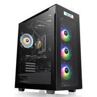 Thermaltake Divider 550 TG Ultra, tower case (black, tempered glass) Datora korpuss