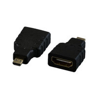 EFB HDMI Adapter, HDMI-A auf HDMI-D Micro, Bu.-St., schwar adapteris