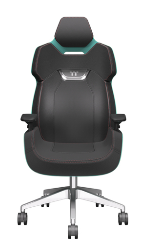 Thermaltake ARGENT E700 Design by Studio FA Porsche, gaming chair (turquoise/black, turquoise) datorkrēsls, spēļukrēsls