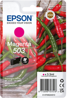 Epson 503 'Chilischoten' Tinte Single Pack Magenta mit RF/AM Tag kārtridžs