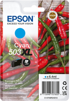 Epson 503 'Chilischoten' Tinte Single Pack Cyan XL mit RF/AM Tag kārtridžs