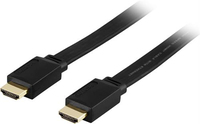 Deltaco HDMI-1070F HDMI cable 10 m HDMI Type A (Standard) Black 0552199000093 kabelis video, audio