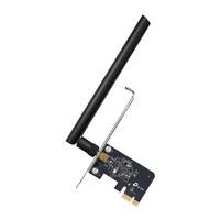 TP-LINK Archer T2E - Eingebaut - Kabellos - PCI Express - WLAN - 433 Mbit/s - Schwarz - Silber (Archer T2E) 6935364006518 Rūteris