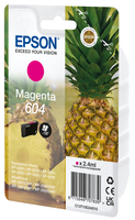 Epson 604 'Ananas' Tinte Single Pack Magenta mit RF/AM Tag kārtridžs