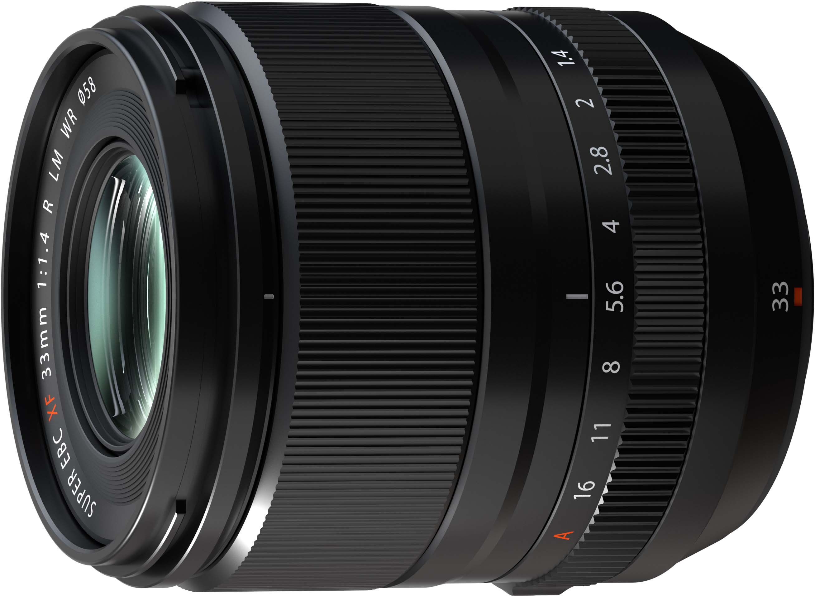 Fujifilm FUJINON XF 33mm F1.4 R LM WR MILC Standard lens Black 4547410455465 foto objektīvs